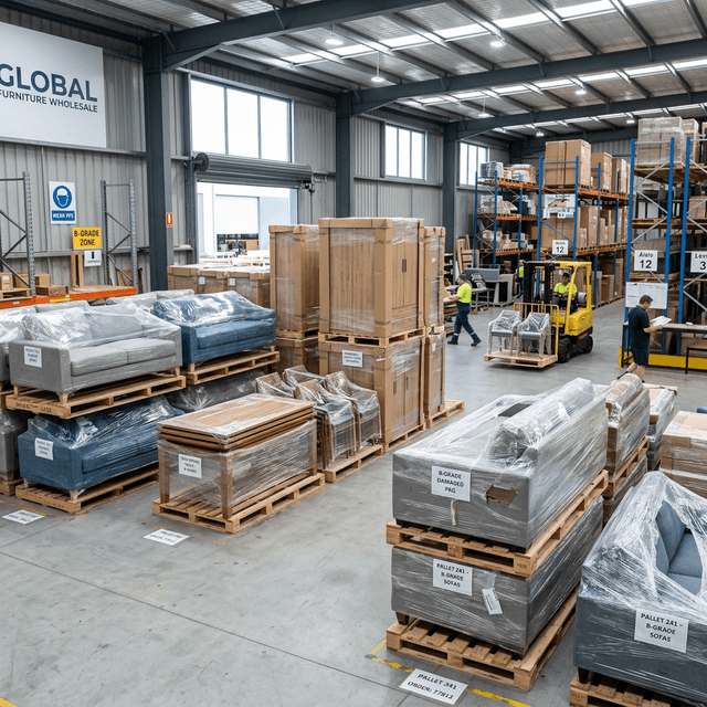 Möbel B-Ware kaufen: Sofas, Tische & Schränke zum Großhandelspreis