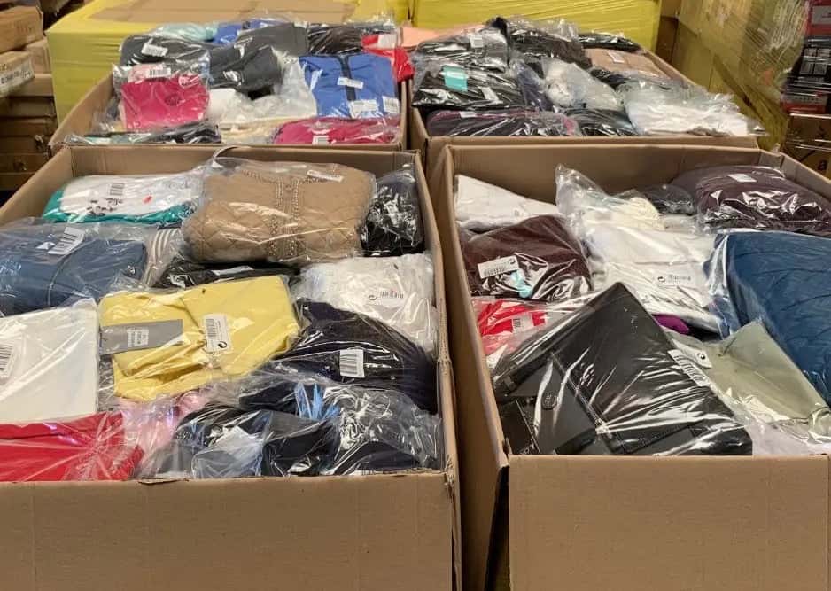 Clothing & Shoes Returns Pallets | B2B Wholesale