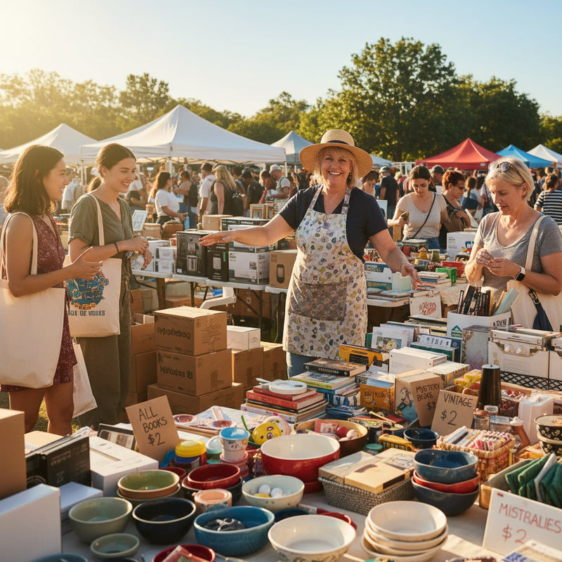 Flohmarkt mit Paletten: Kalkulation und Tipps für Händler 2026