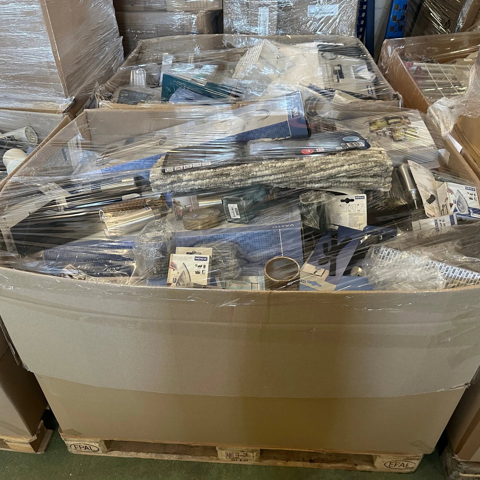 Gemischte Paletten mit Bad & Küchenaccessoires - Marketplace