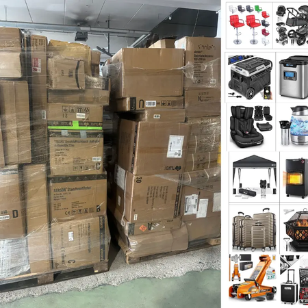 Mix Paletten Elektronik, Babyartikel, Haushaltswaren 95+ A-Ware Marketplace