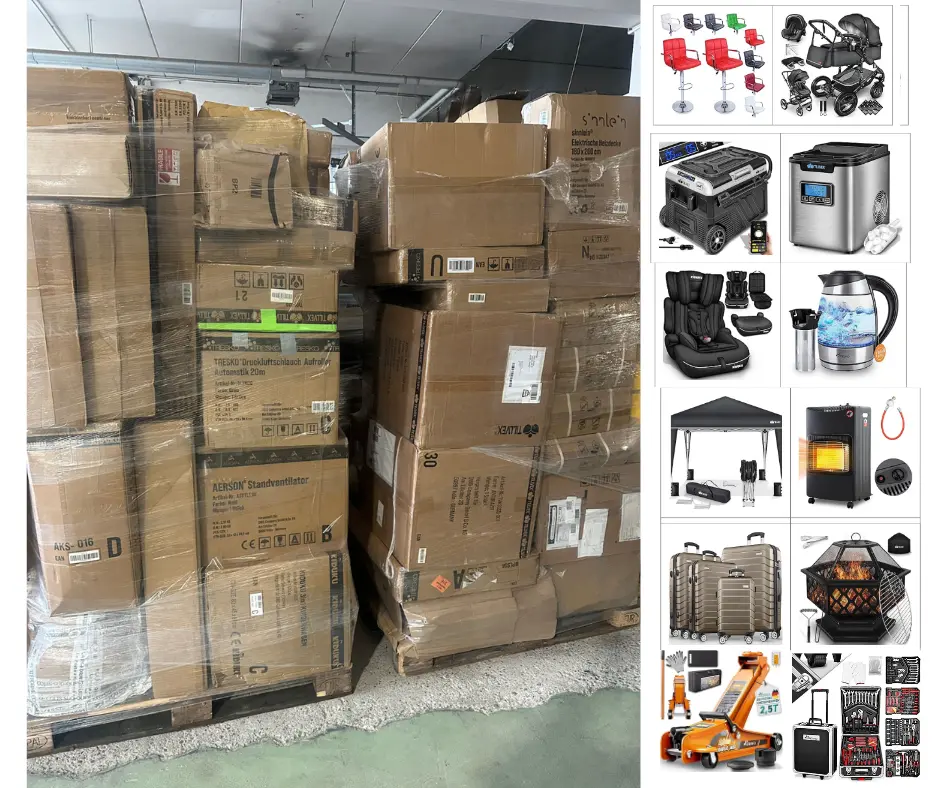 Mix Paletten Elektronik, Babyartikel, Haushaltswaren 95+ A-Ware Marketplace