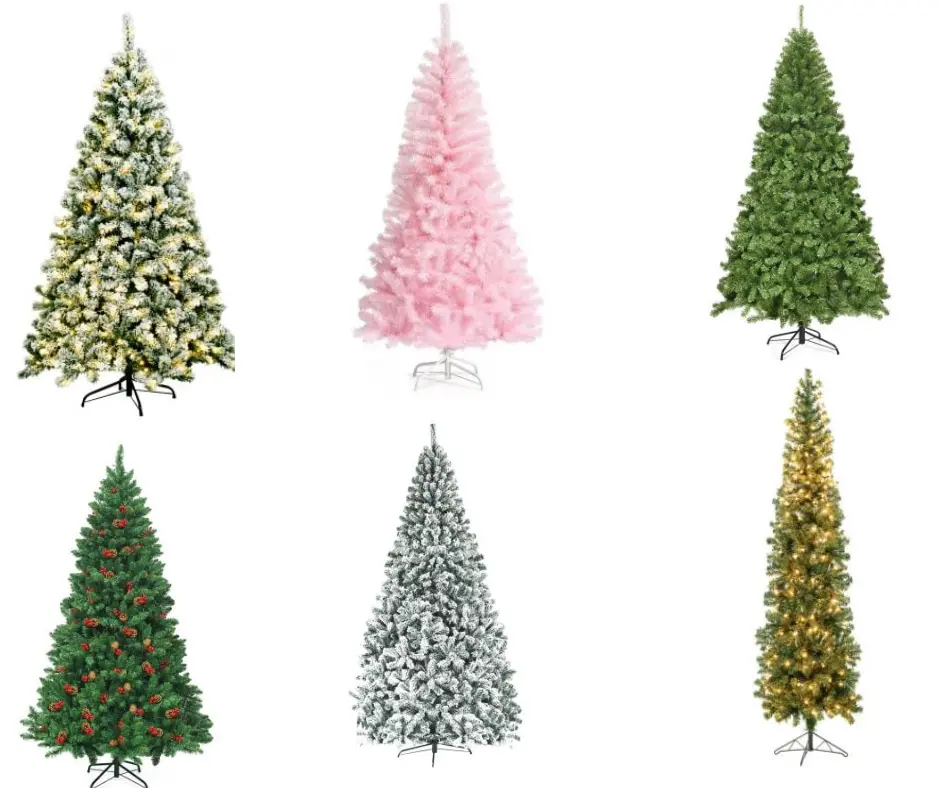 Paletten mit künstlichen Weihnachtsbäume Weihnachtsbaum mit und ohne LED B-Ware Marketplace